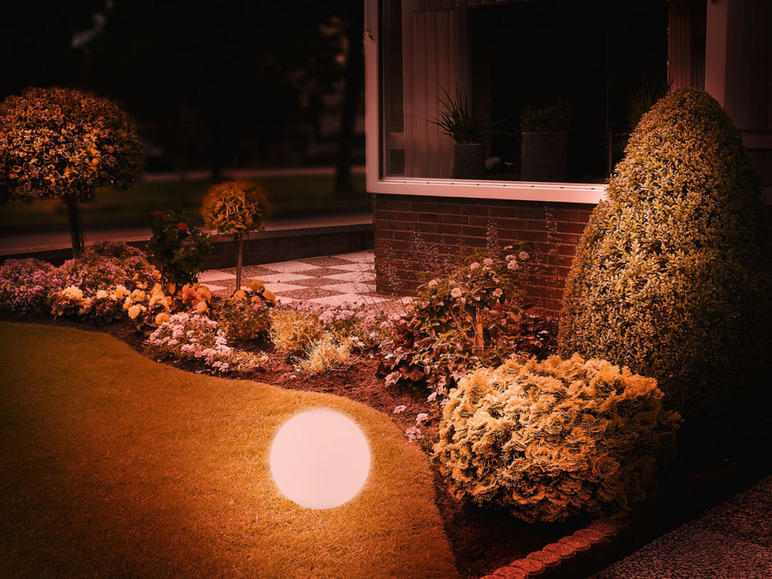 Ga naar volledige schermweergave: LIVARNO home LED-buitenlamp Ø50 cm RGB - Zigbee Smart Home - afbeelding 6