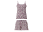 Bloemenprint dames pyjama set.