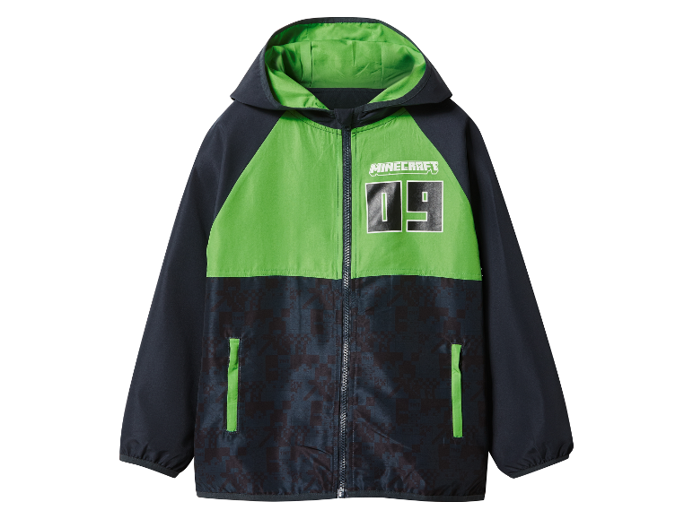 Minecraft jas met capuchon voor kinderen.