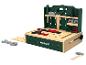 Houten kinderwerkbank met Parkside gereedschap en accessoires