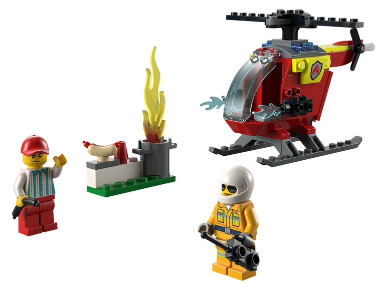 Ga naar volledige schermweergave: LEGO® City Brandweerhelikopter - 60318 - afbeelding 3