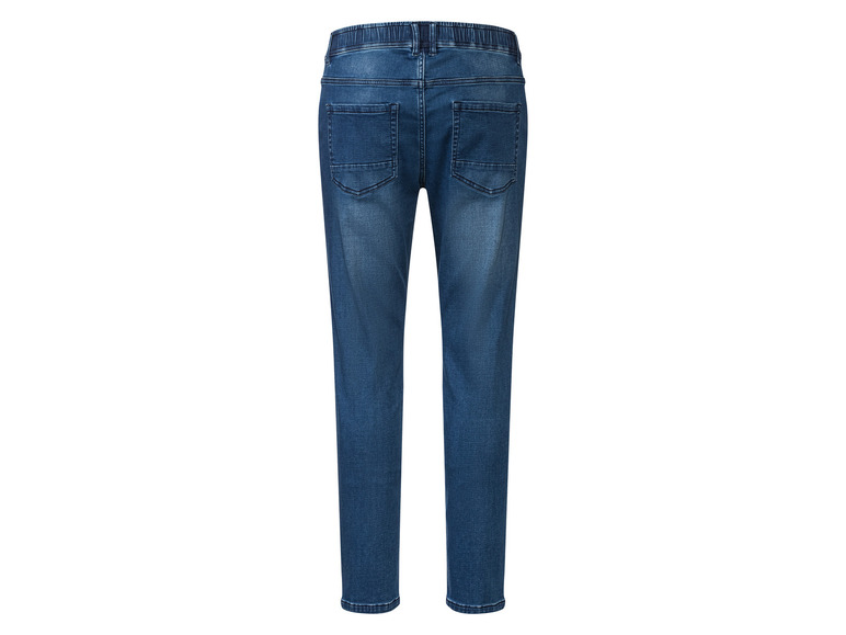 Ga naar volledige schermweergave: LIVERGY® Heren sweat denim jeans straight fit - afbeelding 2