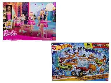 MATTEL Kinder adventskalender »Barbie of Hot Wheels«