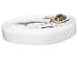 Witte spanband met ratelmechanisme