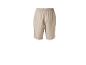 Beige heren sportshort met elastische tailleband