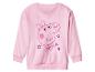 Roze kinder sweatshirt met lange mouwen en Peppa Pig borduursel