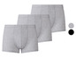 Drie grijze boxershorts voor heren