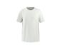 Wit heren T-shirt met korte mouwen en ronde hals