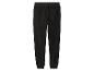 Zwarte fleece joggingbroek met achterzak