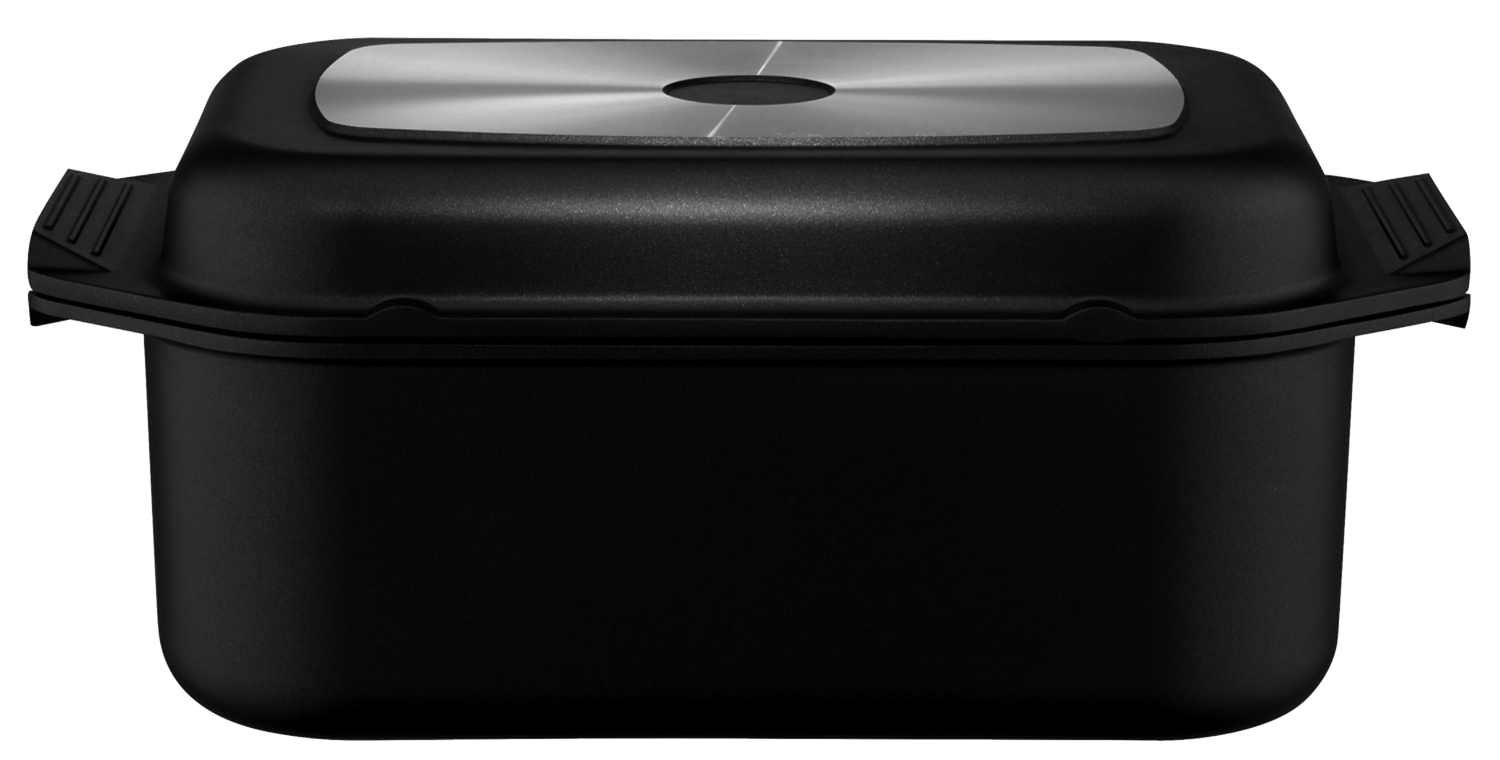 ELO Gegoten aluminium braadpan met grilldeksel