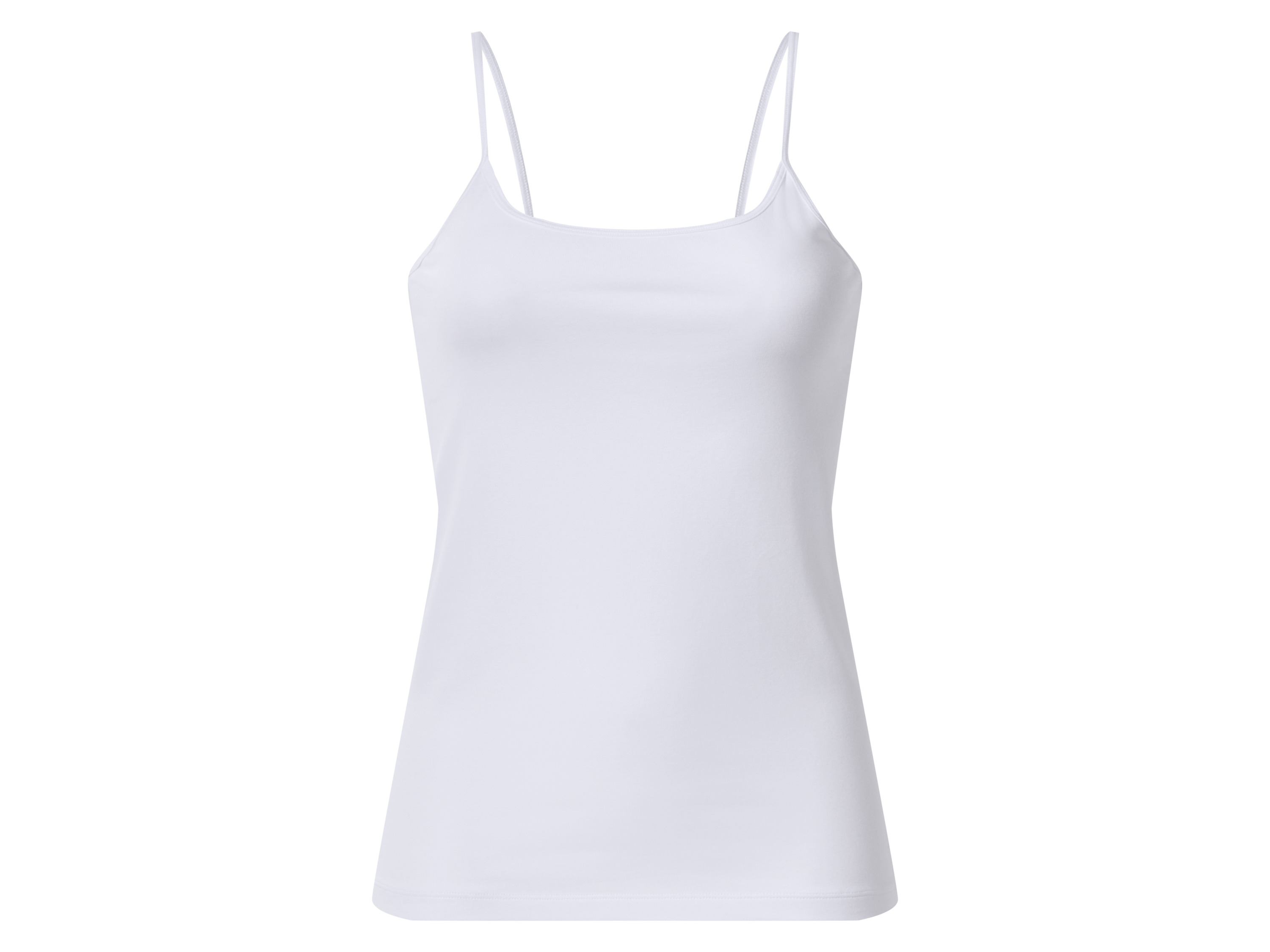 esmara Dames spaghettitop (Wit, M (40/42))