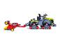 Lego Claas Xerion tractor met aanhanger.