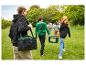 PARKSIDE® koeltas in groen en zwart, gedragen over de schouder.