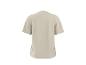 Beige T-shirt met korte mouwen, achterkant