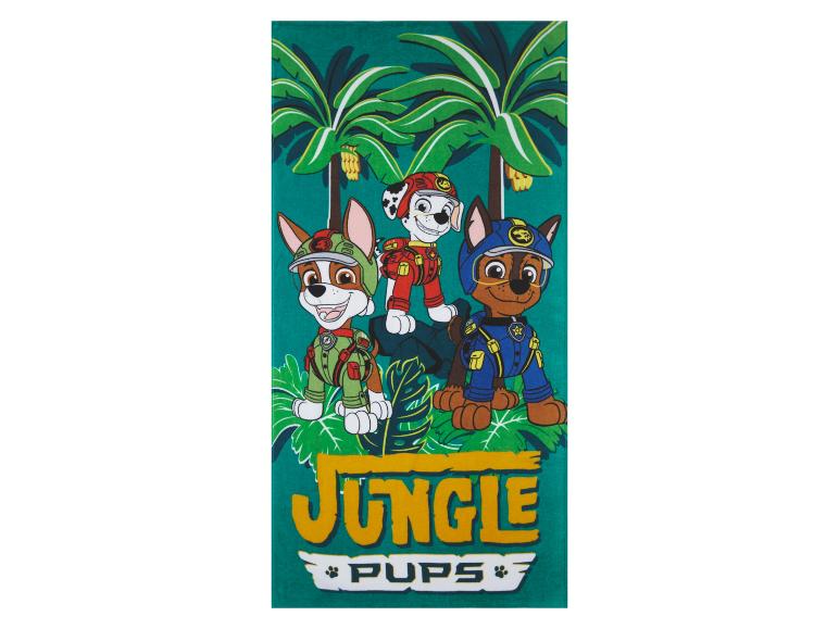 Paw Patrol strandlaken: jungle pups.