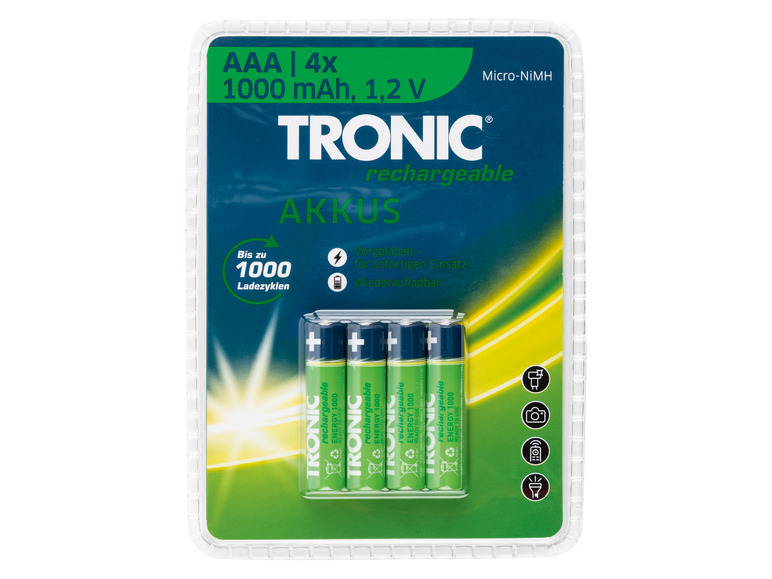 Ga naar volledige schermweergave: TRONIC Oplaadbare batterijen - afbeelding 3