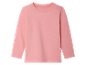 Roze longsleeve shirt voor meisjes.