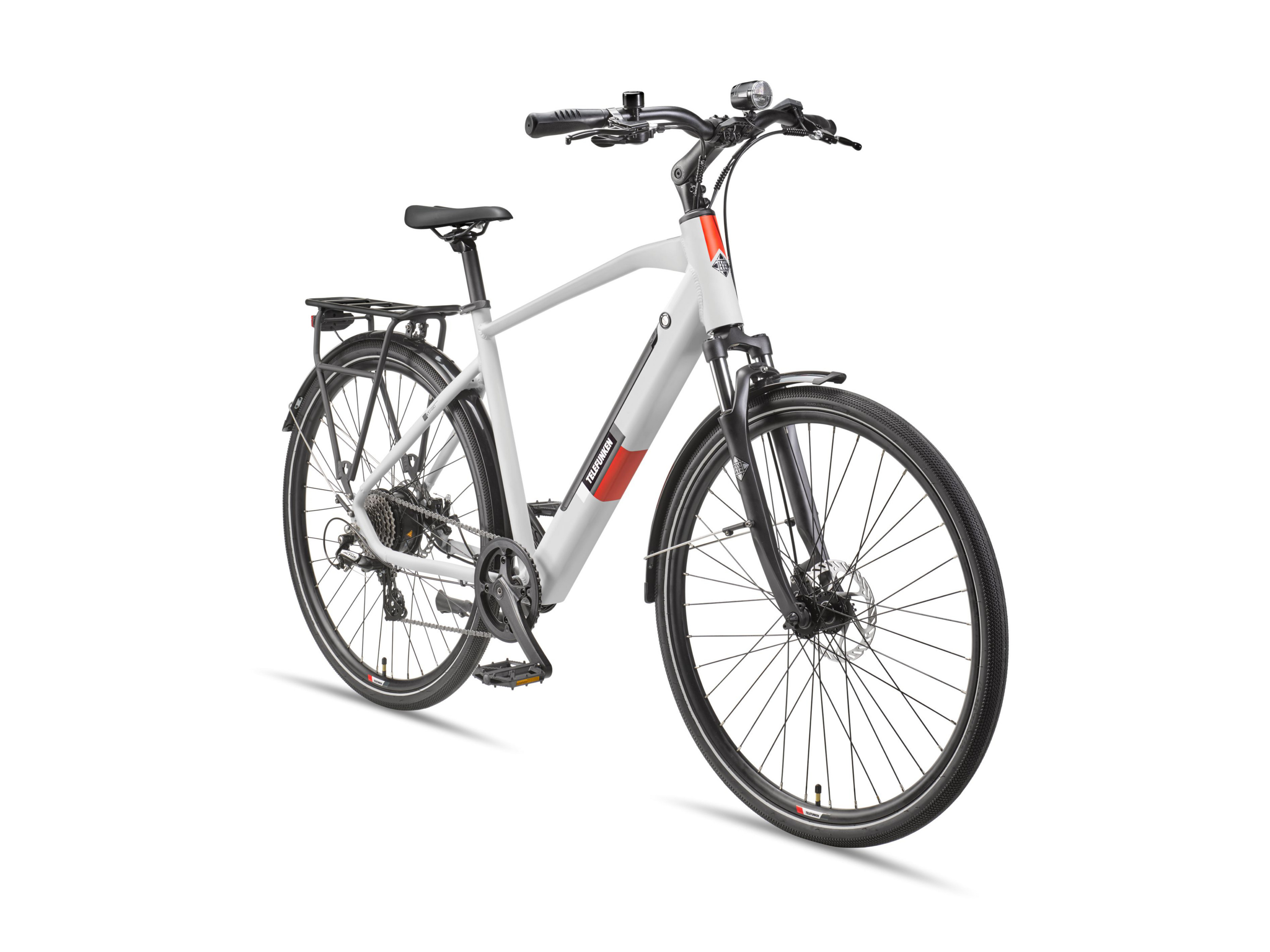 TELEFUNKEN Elektrische fiets Trekking Expedition XT490 (Ruitframe, Krijt)