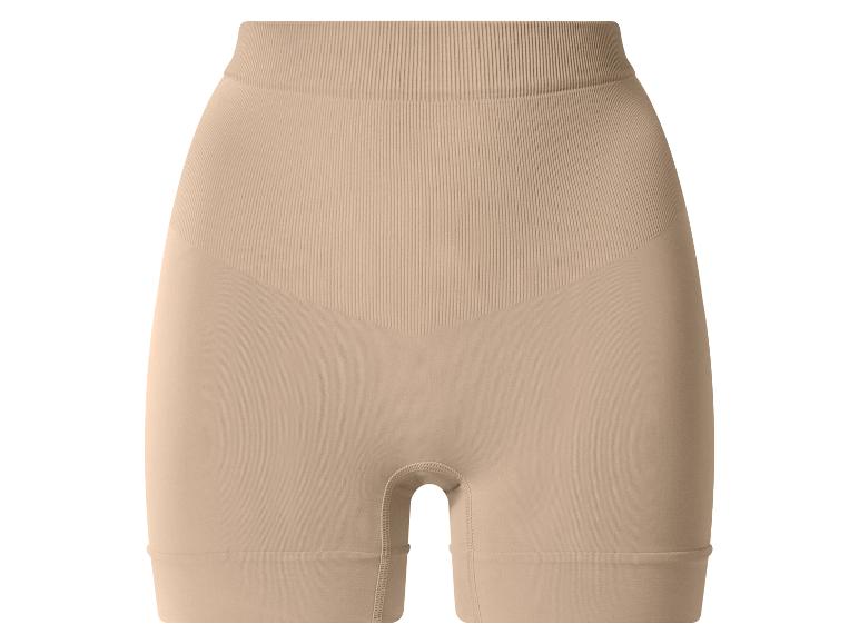 Beige corrigerende shorts voor dames