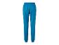 Blauwe joggingbroek met elastische tailleband.