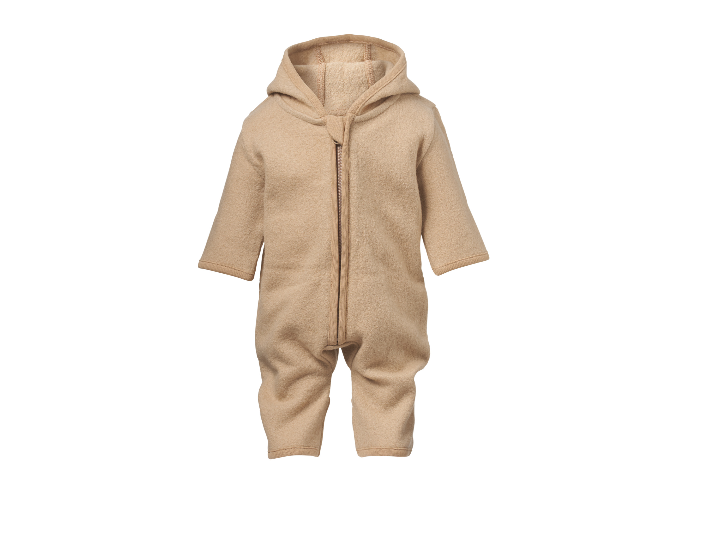 LUPILU Baby wollen overall (Beige, 50/56)