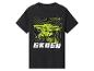 Zwart T-shirt met neon groene Grogu-afbeelding en de tekst 'GROGU'