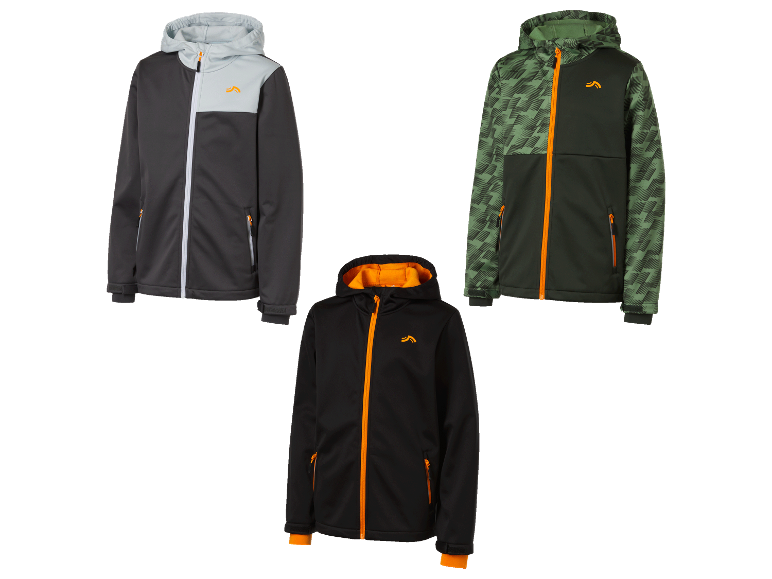 Drie kinderjacks met capuchon van Icepeak.