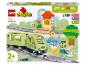 LEGO Duplo doos met de interactieve avonturentrein en accessoires.
