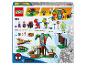 LEGO Marvel set 11200 met Spider-Man, Ghost-Spider en dinosaurussen in een jungle-omgeving.