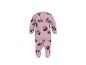 Roze kinderpyjamaset met cartoonfiguurpatroon