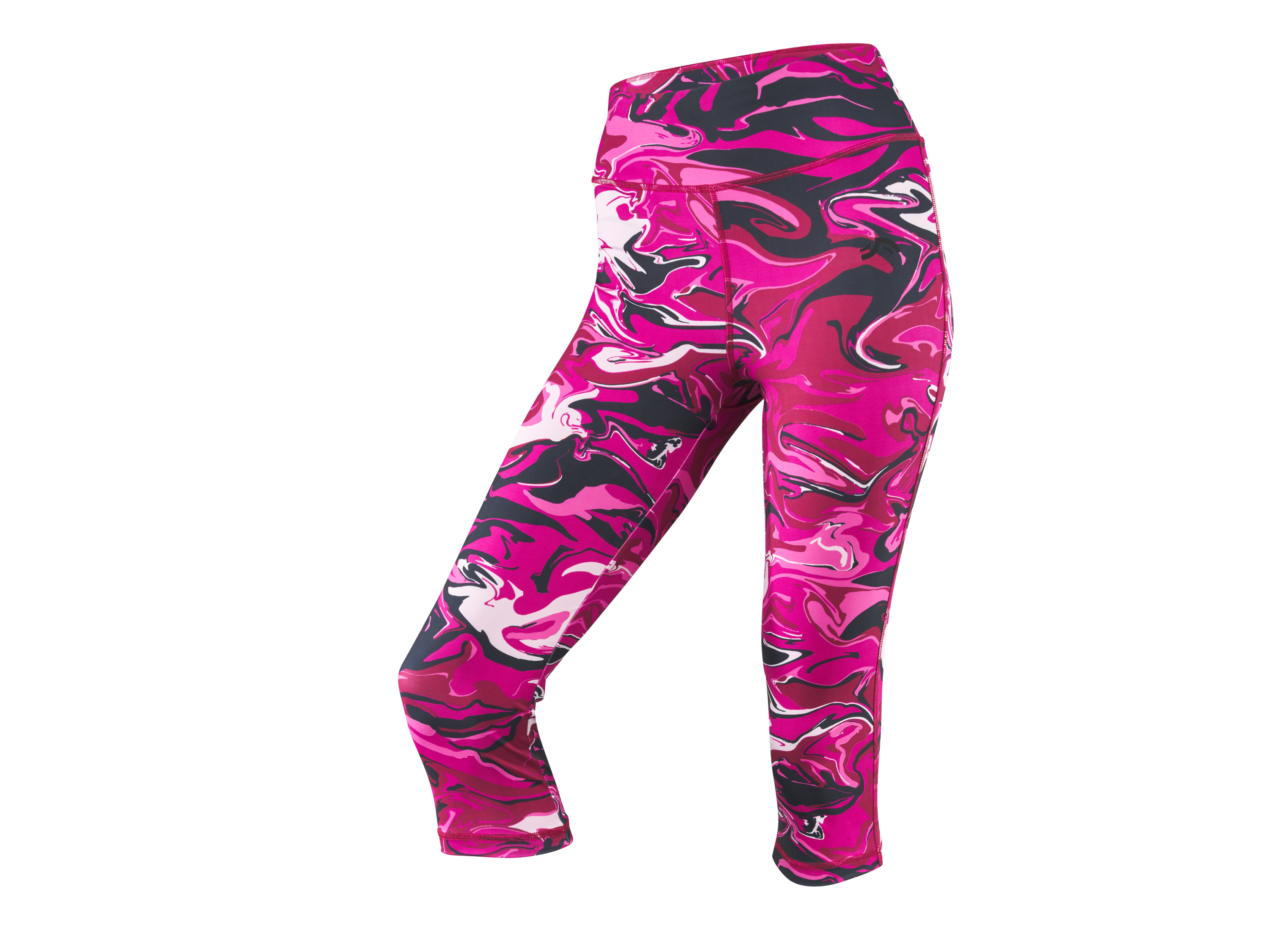 CRIVIT Dames capri sportlegging (Print, M (40/42))