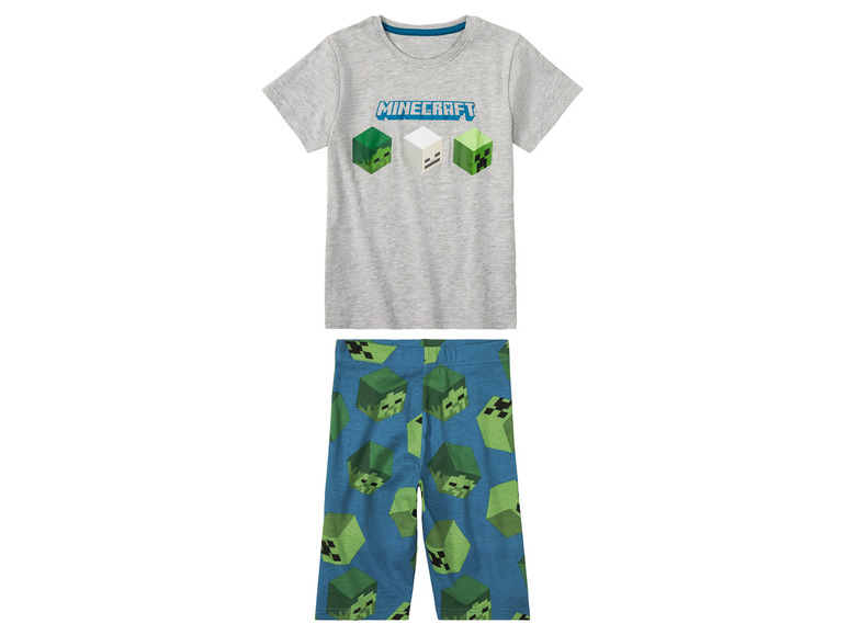 Ga naar volledige schermweergave: Minecraft Kinder pyjama, single-jersey-kwaliteit - afbeelding 2