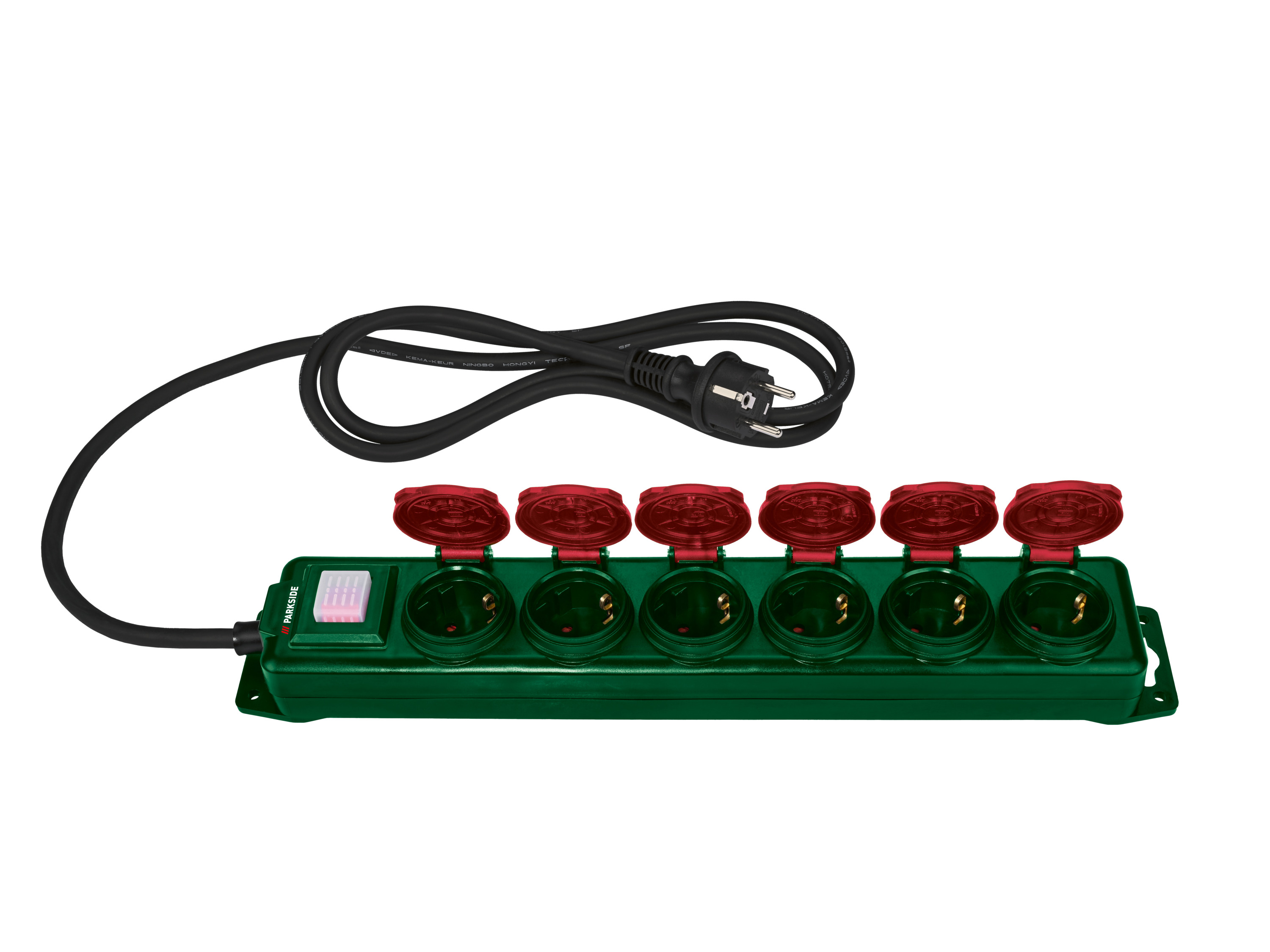 PARKSIDE Stekkerdoos IP44 (1x6-voudig)