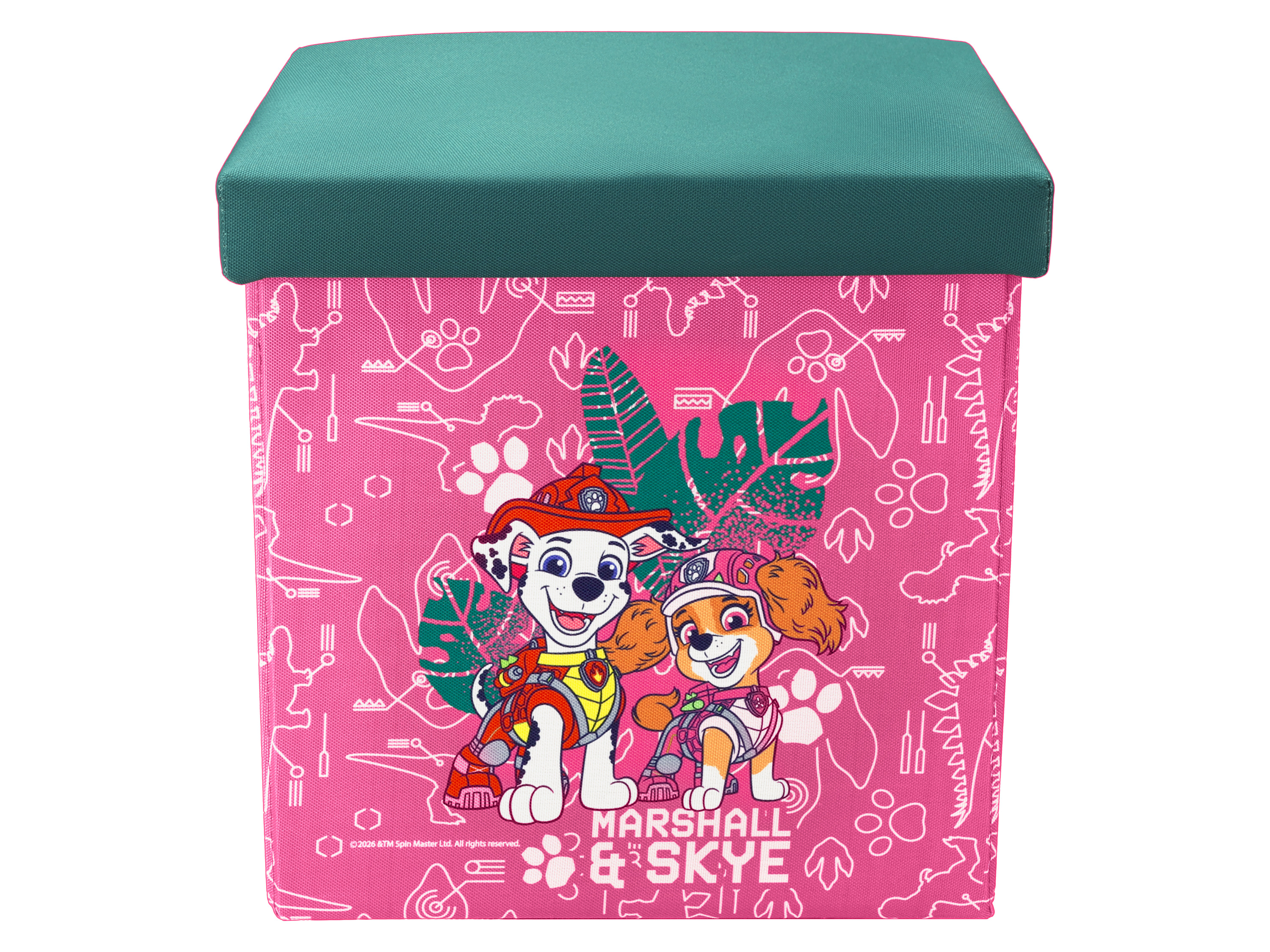 Kinder opbergbox Paw Patrol (Roze)