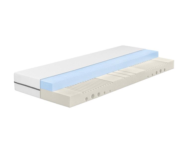 Matras met visco-elastische schuim, pocketveren en hoes