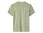Lichtgroen dames T-shirt met korte mouwen, achterkant