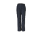 Donkerblauwe skibroek met verstelbare taille en ritszakken.