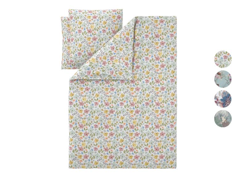 Bloemen dekbedovertrekset met kussen en dekbed, met designopties.