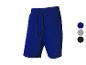Blauwe sport shorts met trekkoord, verkrijgbaar in andere kleuren.