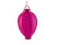 Roze solarlantaarn, 30 cm hoog en 20 cm breed