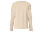 Een beige T-shirt met lange mouwen, achterkant