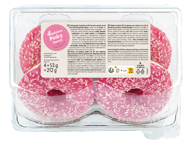 Pinky donuts