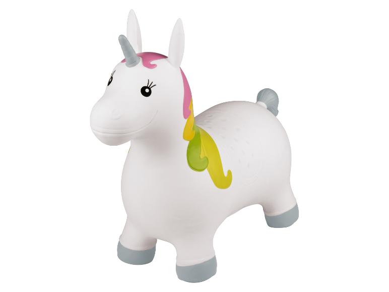 Opblaasbaar eenhoorn voor kinderen.