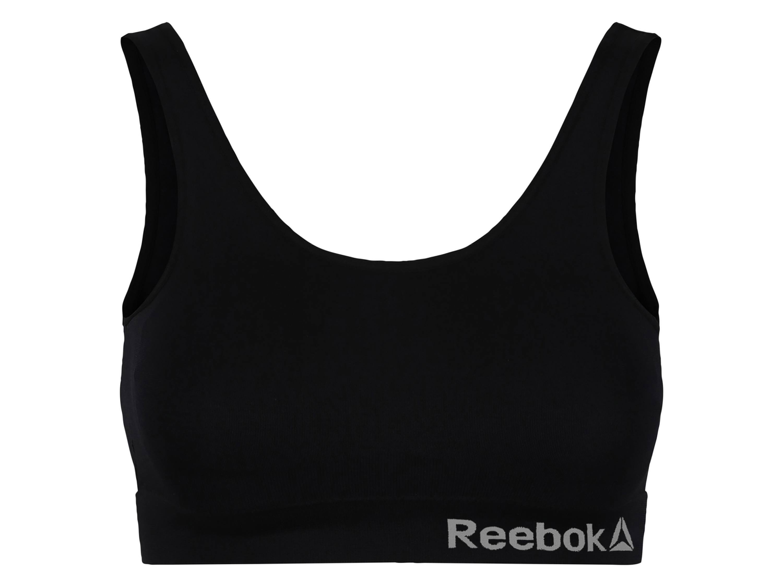 Reebok Dames sport-bh (Zwart, S)