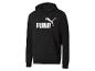 Zwarte Puma hoodie met wit logo.