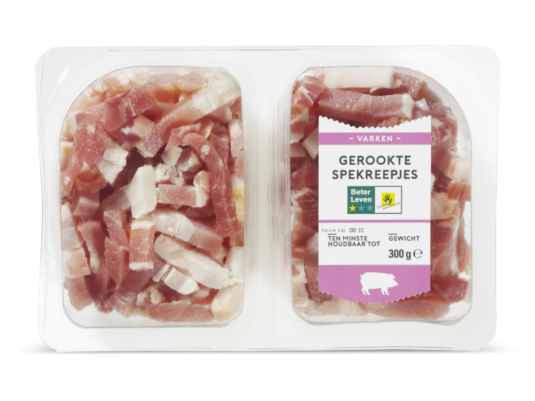 Zwagerman gerookte spekreepjes van varkensvlees, 300 g