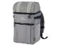Grijze Crivit rugzak, meerdere vakken.