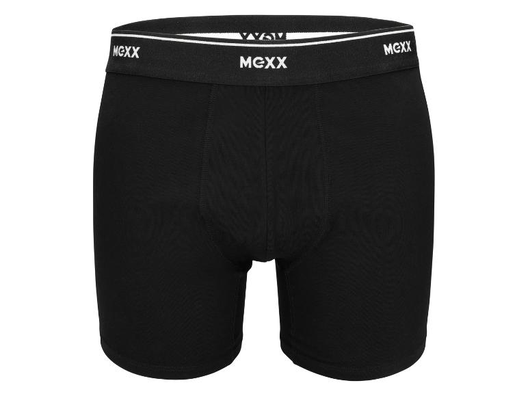 Zwarte Mexx boxershorts met witte logoband