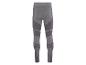 Grijze sportlegging met donkergrijze details.