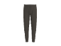 Donkergrijze joggingbroek met elastische tailleband en boorden.